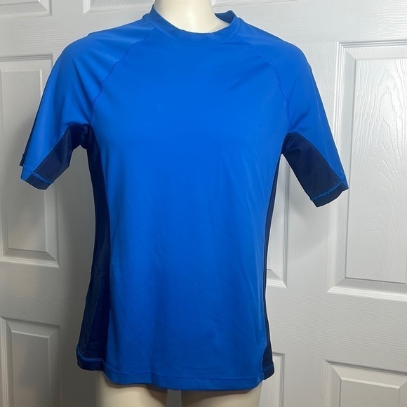 Lands' End Other - Lands End Blue Sports Swim Shirt M 38-40